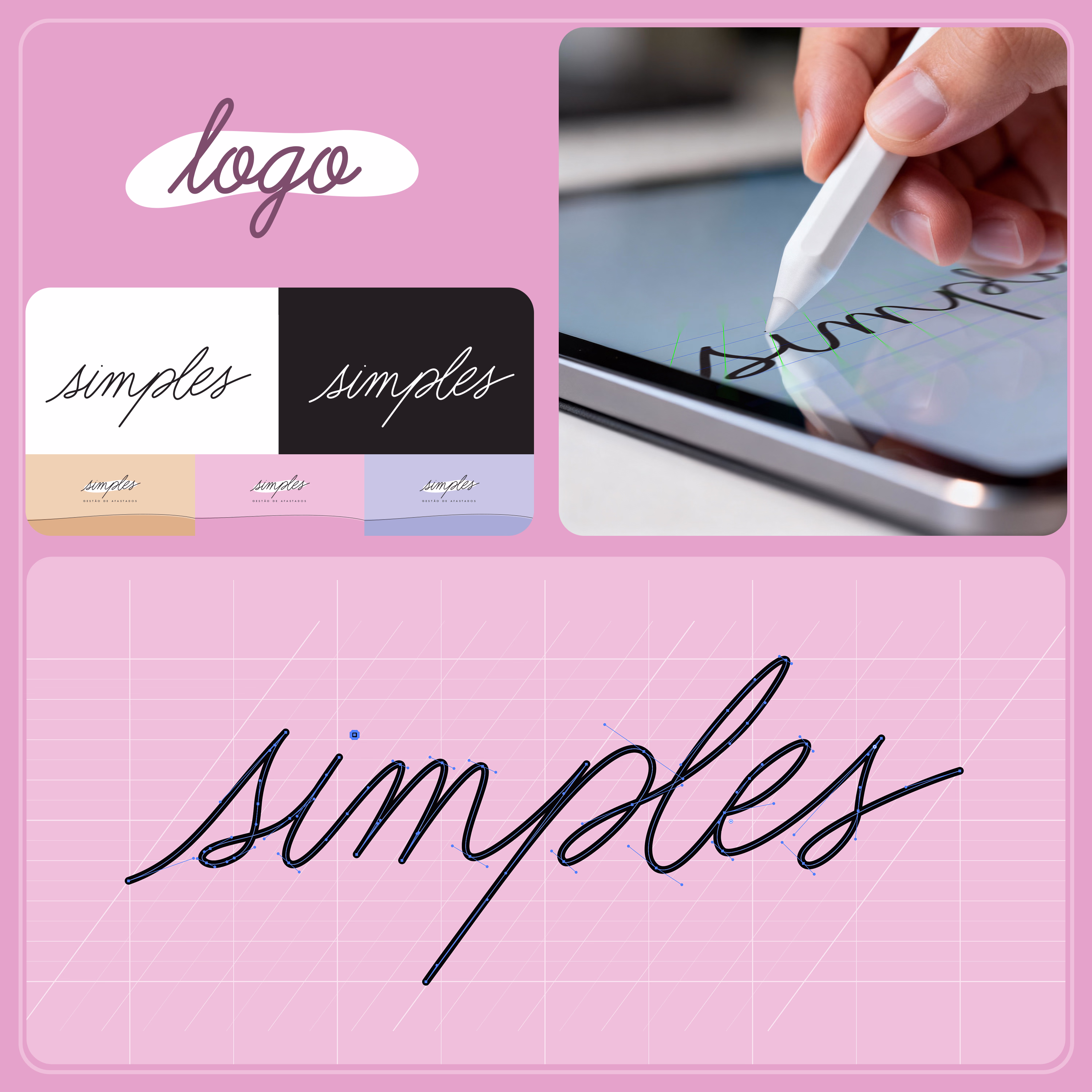 Logo e identidade visual da Simples