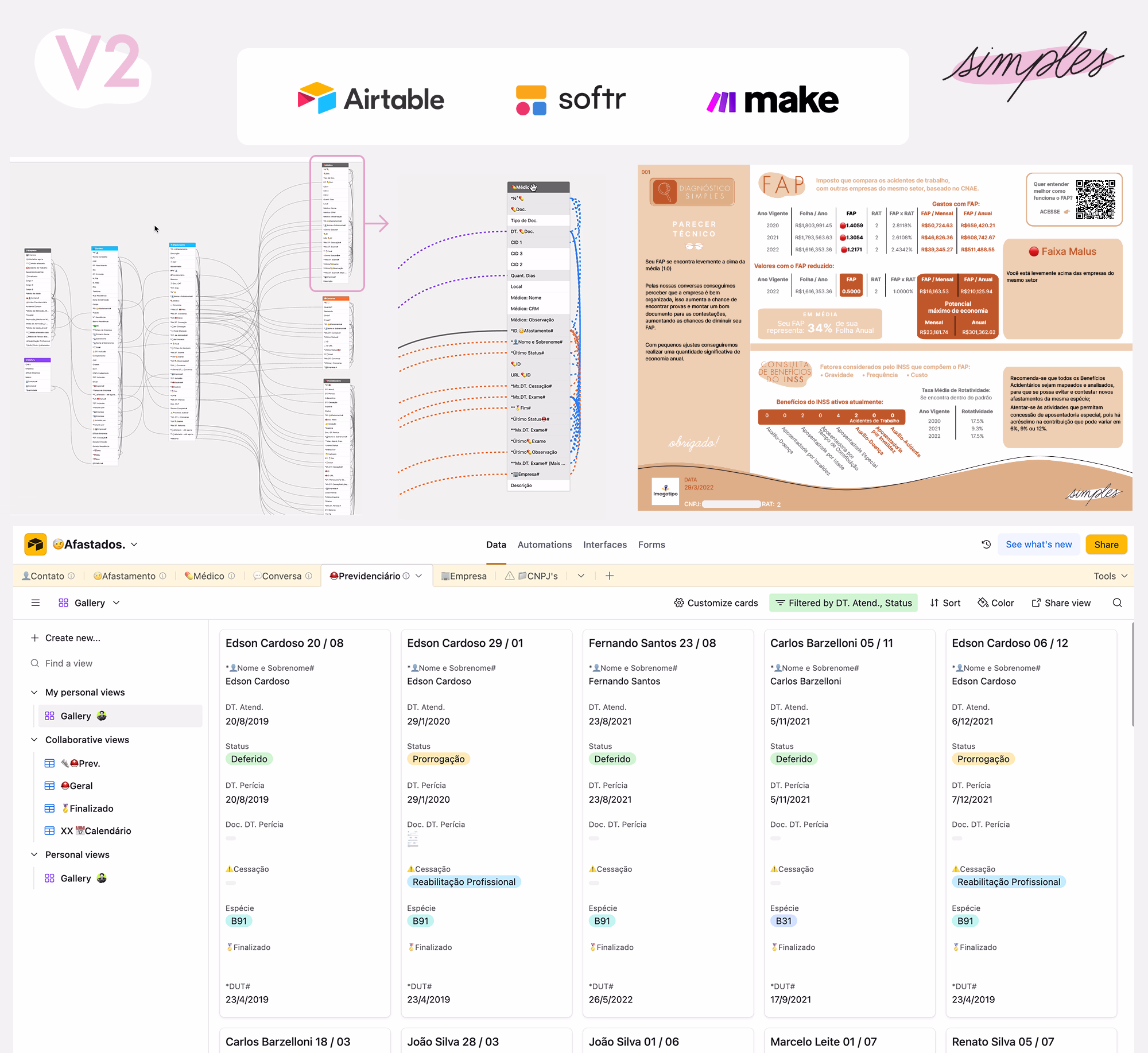 Versão 2 - Evolução da interface