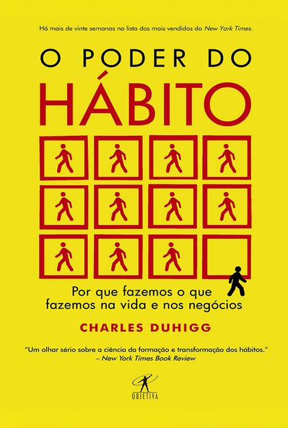 Capa do livro O poder do hábito, de Charles Duhigg